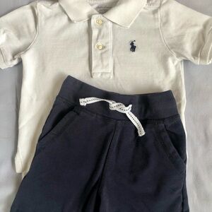 🏇Polo by Ralph Lauren Kids Shirt + Shorts